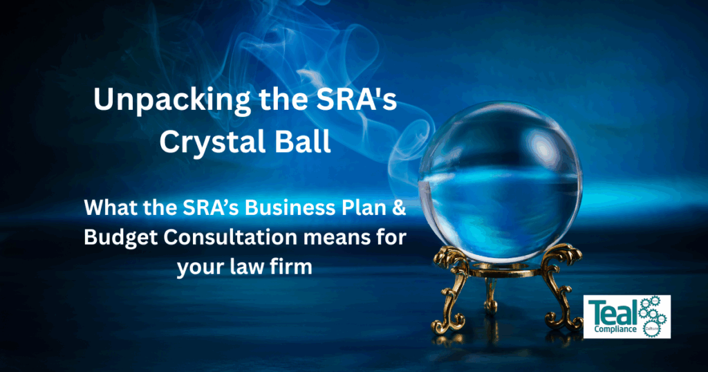 What does the SRA's business plan and budget mean to law firms in 2025 and beyond