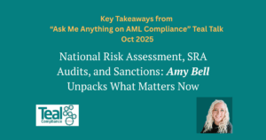 October Ask Me Anything Takeaways from AML Compliance Webinar with Amy Bell